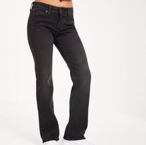 LEVI'S BLACK SUPERLOW BOOTCUT SIZE 30